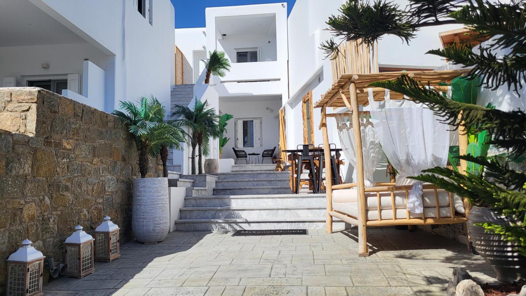 Mykonos Double Luxury Mini Suites - Adults Only أنو ميرا المظهر الخارجي الصورة